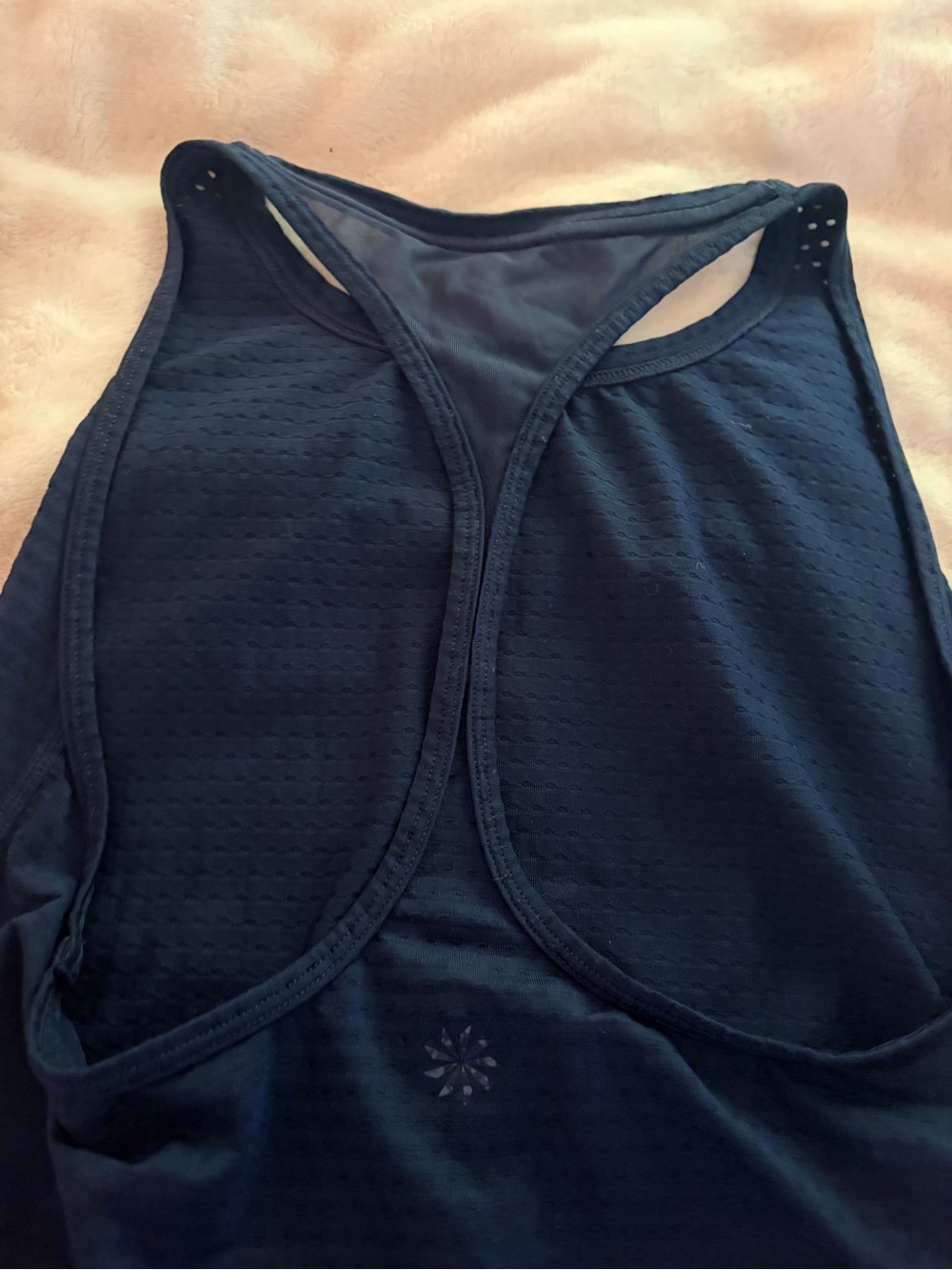 Athleta Racerback Tank Top💙🖤 - Picture 4 of 4